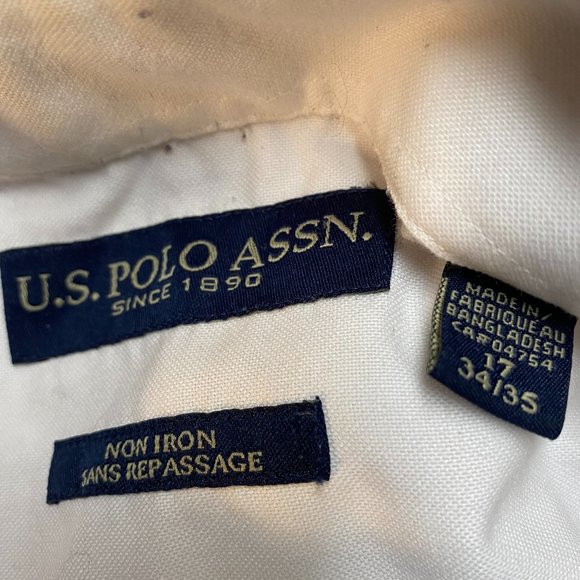 U.S. Polo ASSN. (Non Iron) 17 shirt - Picture 4 of 5